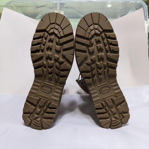 BELLEVILLE Desert Tan Suede & Cordura Military Combat Boot AHWC - 6R Unisex NWOT - Picture 8 of 12